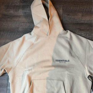 Essentials Fear of God Hoodie Beige Size M Authentic